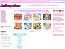 Tablet Screenshot of meikkauspelit.com